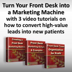 Dental front desk marketing tutorials